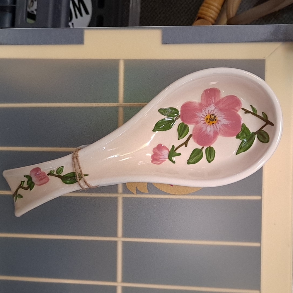 Franciscan Desert Rose Spoon Rest